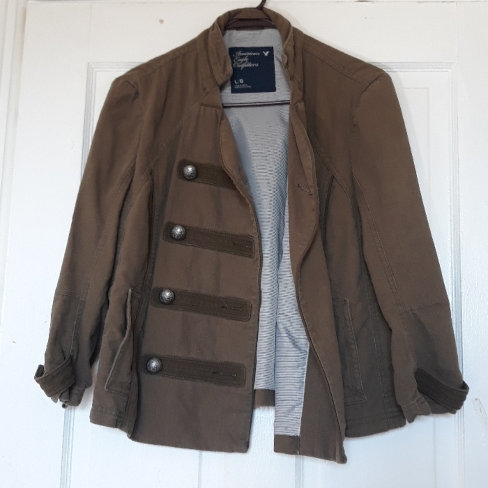 American Eagle Outfitters L/G army green jacket